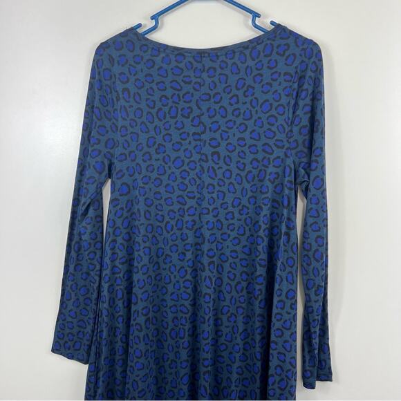 Cheetah Animal Print Boden Womens 6 Pullover Shift Dress Mini Casual Boho - Picture 5 of 9